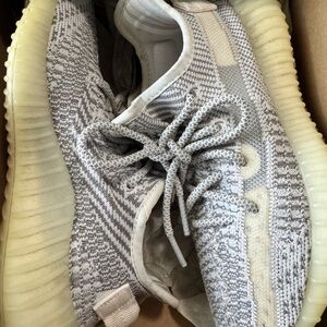 Yeezy Kids Sneakers - Gray and Cream